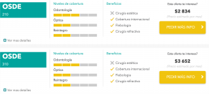 Planes OSDE Medicina Prepaga